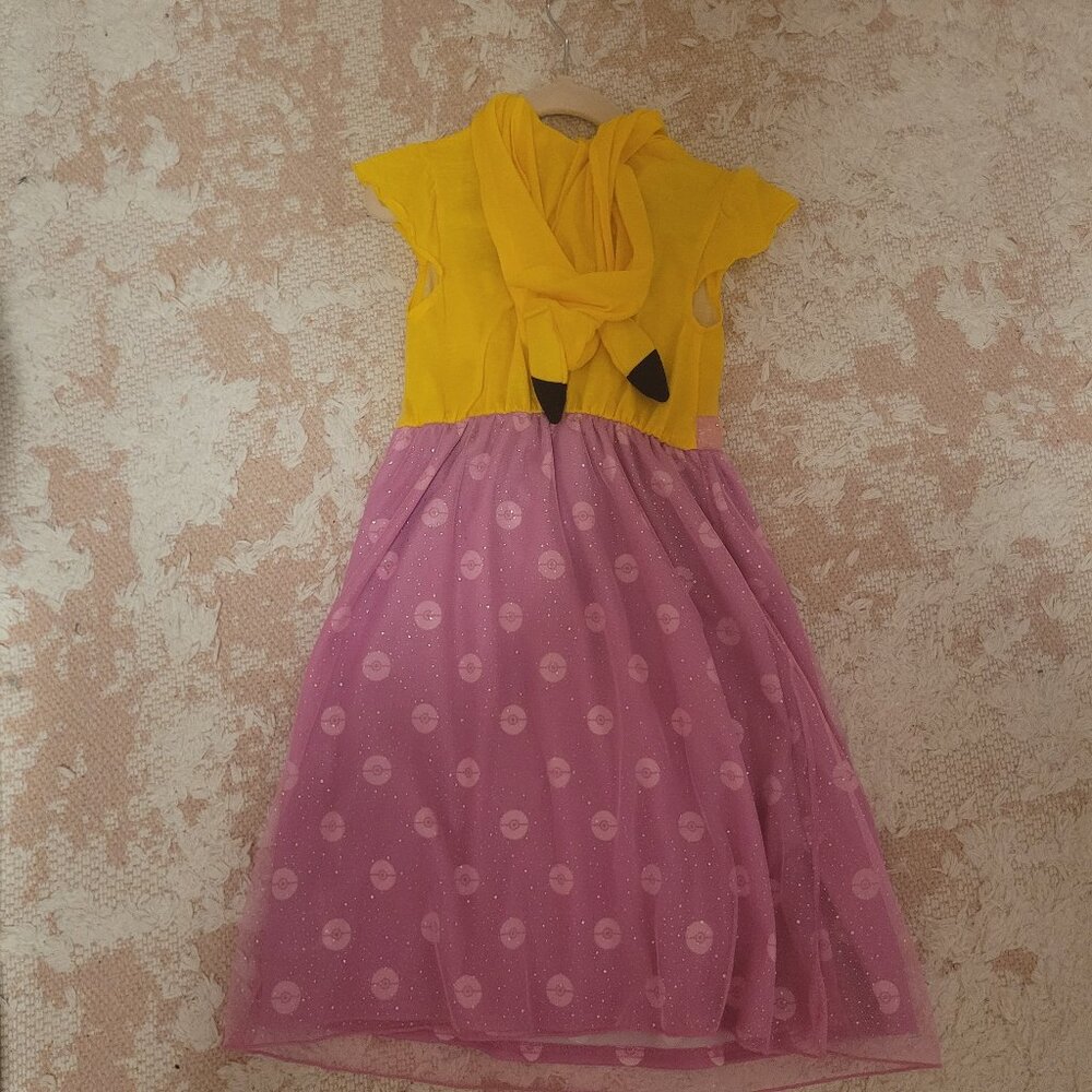 Pokemon Pikachu dress Size XS 4/5 - Picture 2 of 5